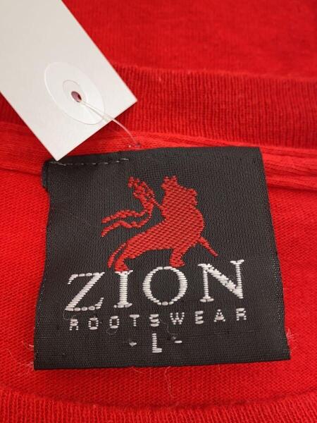 Zion(ザイオン) / JIMI HENDRIX/C2004/Tシャツ/L/コットン/RED/首元