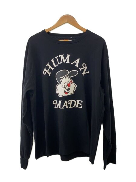 HUMAN MADE(ヒューマンメイド) / 長袖Tシャツ/XXL/コットン/ブラック 