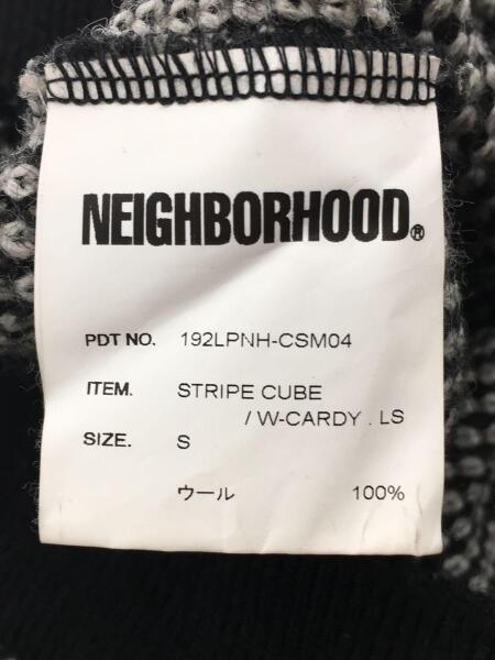 NEIGHBORHOOD(ネイバーフッド) / カーディガン(厚手)/S/ウール/BLK 