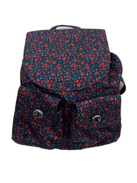 COACH(コーチ) / リュック/ナイロン/マルチカラー/花柄/f59434 | 中古 