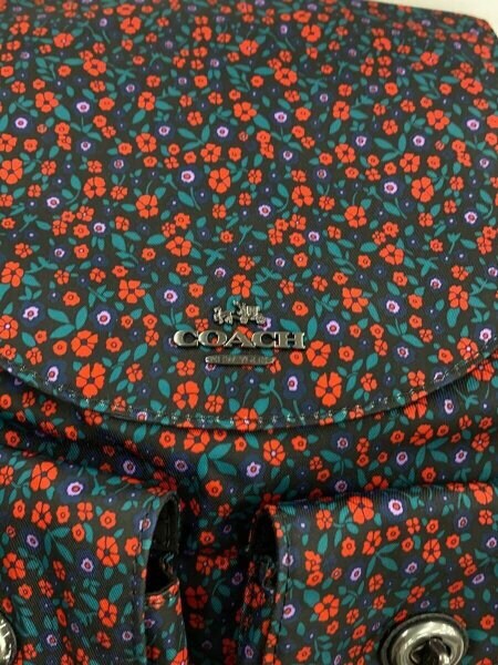 COACH(コーチ) / リュック/ナイロン/マルチカラー/花柄/f59434 | 中古 