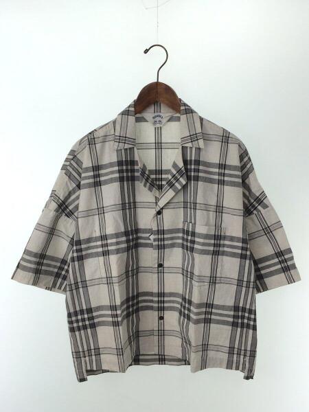 SUNSEA(サンシー) / 19SS/Check Fried Shrimp Shirt/19S21/半袖シャツ 