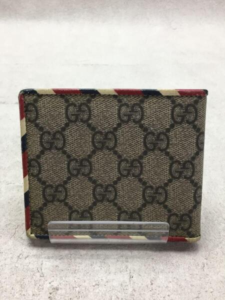 GUCCI(グッチ) / クーリエ GGスプリーム/473905/2つ折り財布/レザー 