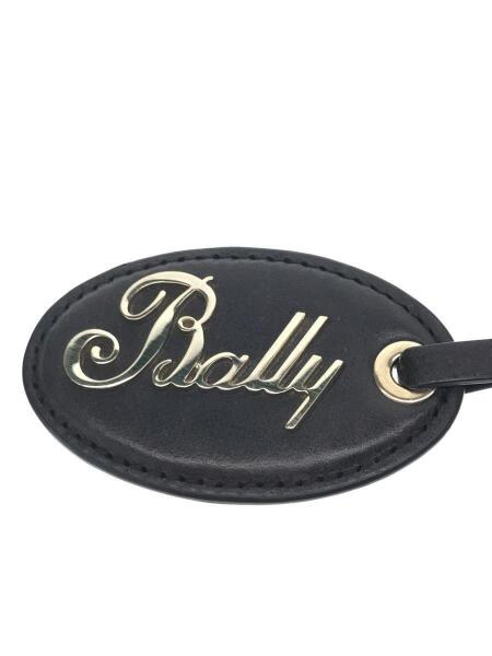BALLY(バリー) / ロゴチャーム/がま口ハンドバッグ/レザー/BRW | 中古 