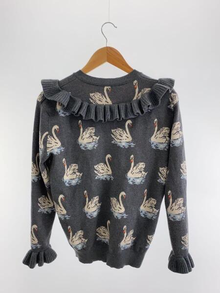 ステラマッカートニー 白鳥柄フリルニット STELLAMcCARTNEY(ステラ