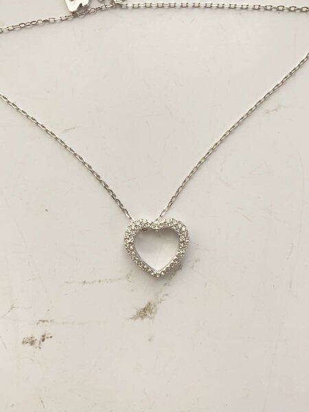 Swarovski(スワロフスキー) / スワロフスキーオープンハートネックレス 
