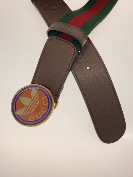 GUCCI(グッチ) / ダブルロゴサークルバックルシェリーラインベルト/BRW 