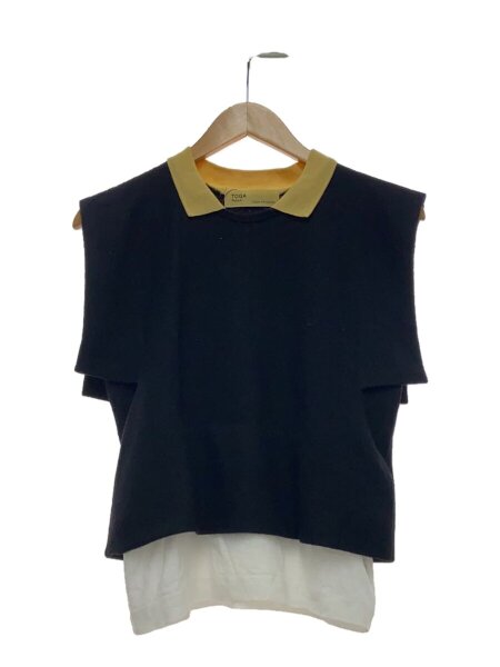 素敵☆TOGA PULLA トーガプルラ ブラック長袖カットソー TOGA