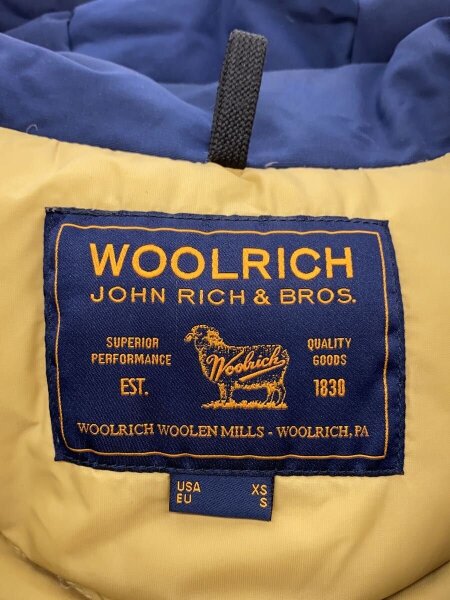 Woolrich / ダウンジャケット/S/ポリエステル/NVY/1502284 Woolrich(ウールリッチ) / ダウンジャケット/S/ポリエステル/NVY