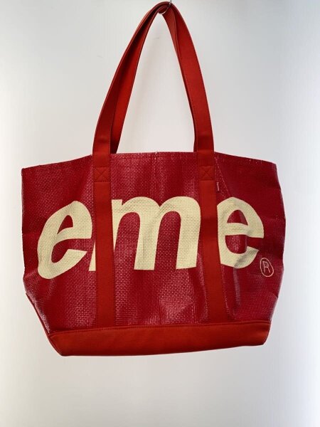 Supreme(シュプリーム) / Raffia Tote/バッグ/--/RED/無地// | 中古品 