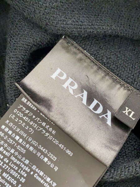 PRADA(プラダ) / ストライアングルロゴプリントスウェット/XL/コットン 