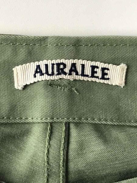 2025AW AURALEE ブリーチベイカーパンツ カーキブラウン サイズ3