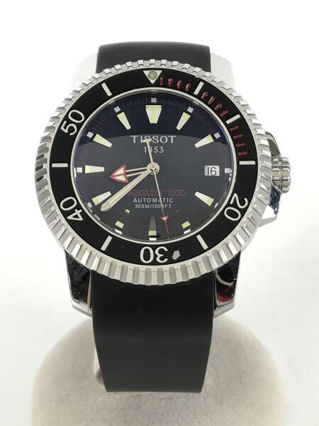 TISSOT ティソ シースター 1000 自動巻き 青文字盤 300m防水 今夏の