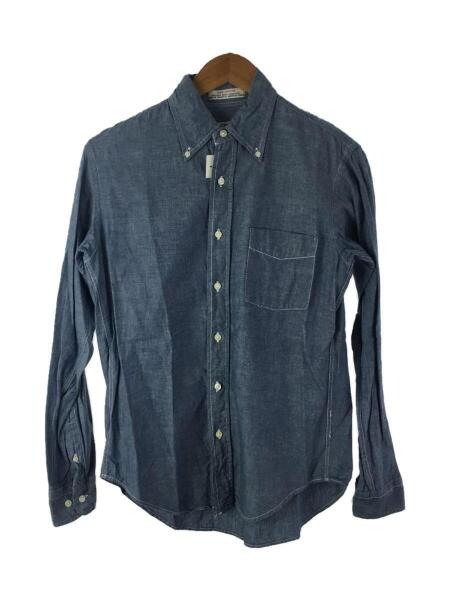 SERO(セロ) / シャンブレーBDシャツ/カナダ製/14.5/コットン/BLU SERO(セロ) / シャンブレーBDシャツ/カナダ製/14.5/コットン/BLU