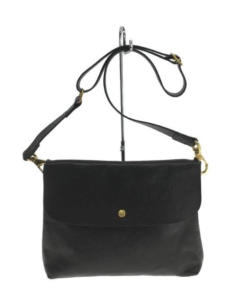 DAMASQUINA(ダマスキーナ) / MAIL BAG/ショルダーバッグ/レザー/BLK 