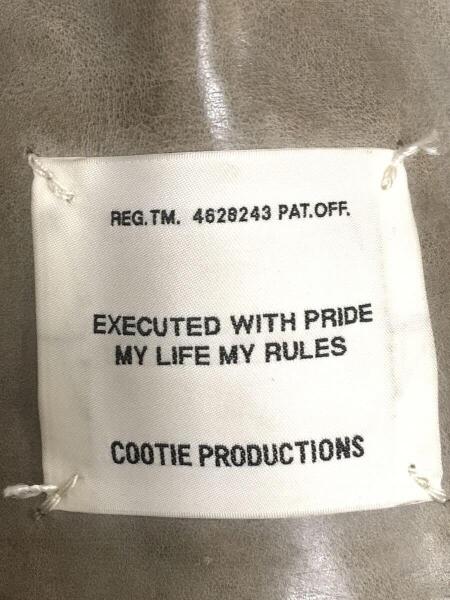 COOTIE(クーティー) / Leather Bucket Bag/バッグ/レザー/GRY | 中古品 