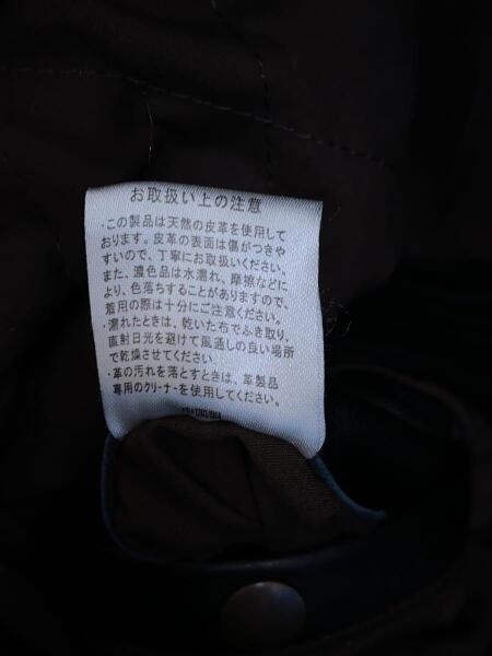 HOUSTON(ヒューストン) / レザージャケット・ブルゾン/M/羊革/BLK/無地