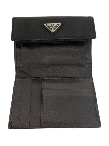 PRADA(プラダ) / 2つ折り財布/ナイロン/BLK/メンズ | 中古品の販売