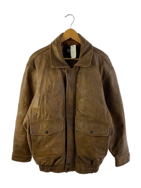DURANTE(デュランテ) / レザージャケット・ブルゾン/LL/羊革/BRW/無地 