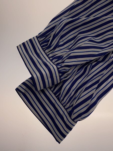 Hug O War / 長袖ワンピース/FREE/コットン/BLU/ストライプ/OP-L361 Hug O War(ハグオーワー) / 長袖ワンピース/FREE/コットン/BLU