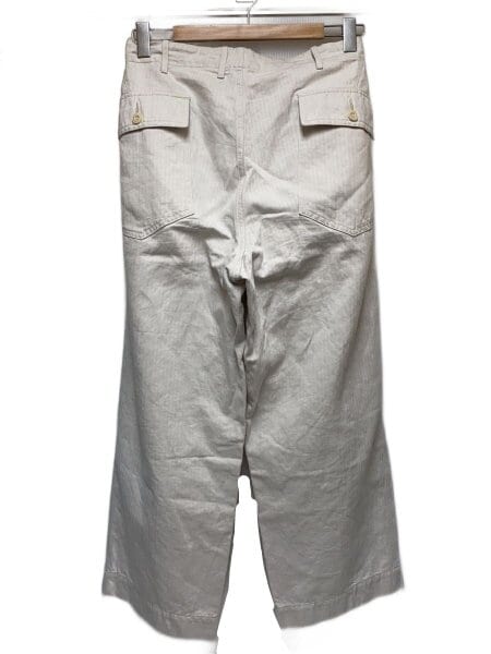 HAVERSACK(ハバーサック) / ストレートパンツ/1/コットン/IVO/無地