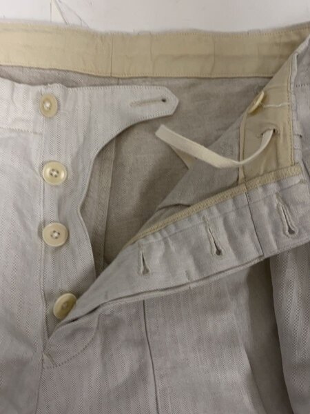 HAVERSACK / ストレートパンツ/1/コットン/IVO/無地/862224// HAVERSACK(ハバーサック) / ストレートパンツ/1/コットン/IVO/無地