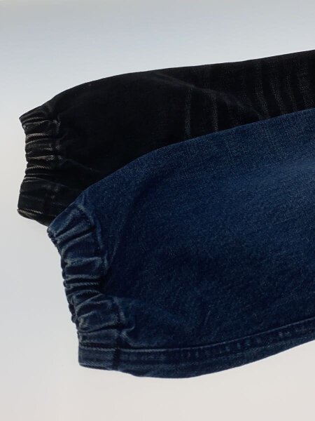 KHOKI ラップトラウザーズ 22AW Wrap Trousers デニムパンツ 1 ブルー 