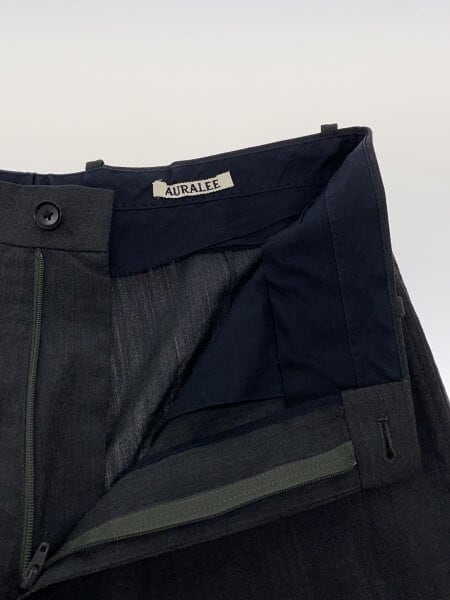 AURALEE(オーラリー) / 19ss/WOOL SILK TROPICAL SLIT SLACKS