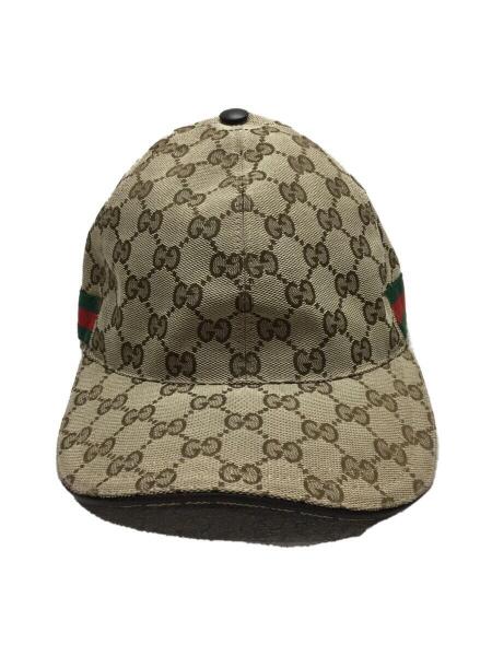 GUCCI(グッチ) / キャップ/--/ポリエステル/BRW/メンズ/200035 204891 