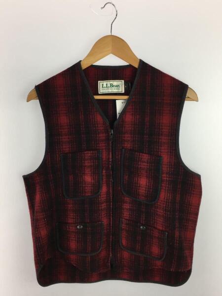 L.L.Bean(エルエルビーン) / 80s/USA製/バッファローチェック/ベスト/S 