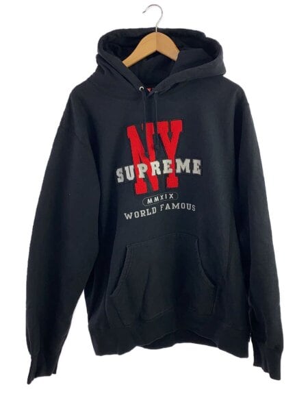 Supreme(シュプリーム) / パーカー/XL/コットン/BLK/NY Hooded 