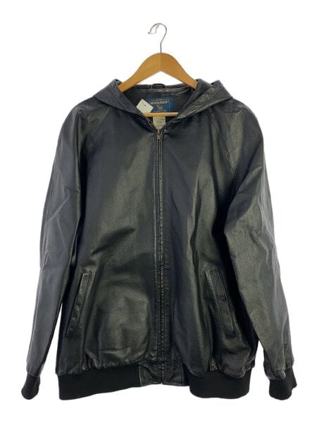 Woolrich(ウールリッチ) / レザージャケット・ブルゾン/XL/レザー/BLK 