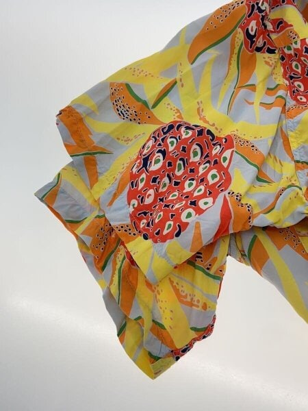 SUN SURF / アロハシャツ/M/レーヨン/YLW/総柄/SS30971 SUN SURF(サンサーフ) / アロハシャツ/M/レーヨン/YLW/総柄/SS30971