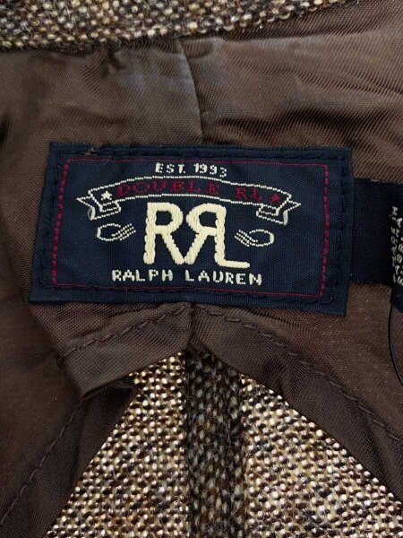 RRL(ダブルアールエル) / オールインワン/--/ウール/BRW/無地 | 古着の