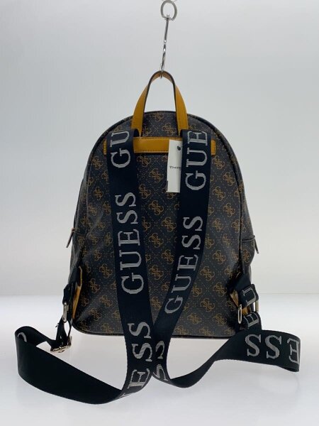 GUESS(ゲス) / リュック/PVC/BRW/モノグラム | 中古品の販売・通販なら 