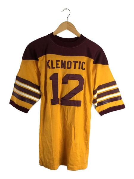 Champion◇60s/タタキタグ/フットボールtシャツ/7分袖カットソー/42