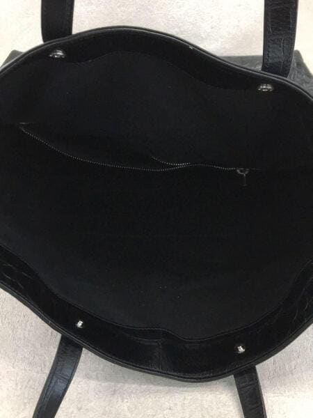SAINT LAURENT(サンローラン) / クロコ型押しレザー/肩ベルト付属 