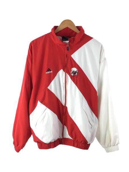 adidas(アディダス) / ナイロンジャケット/L/RED/90s/NEBRASKA 