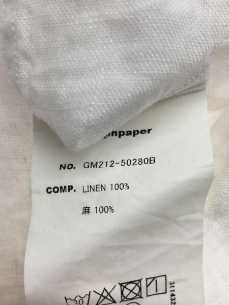 Graphpaper(グラフペーパー) / 長袖シャツ/FREE/リネン/WHT/21SS/Linen