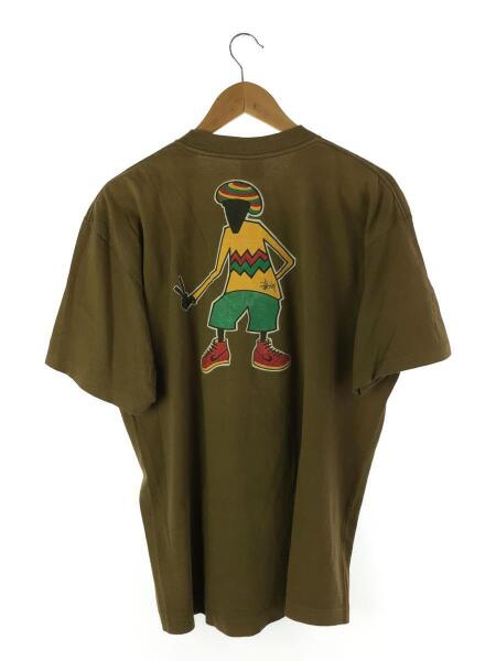 STUSSY(ステューシー) / Tシャツ/XL/コットン/KHK/80s^90s/USA製 