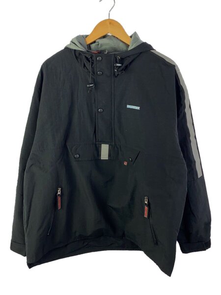 VANS オールドバンズ　ナイロンジャケット　90s ワンポイント刺繍ロゴ　古着 90s 00s old vintage VANS Anorak Jacket 100% Nylon オールド バンズ