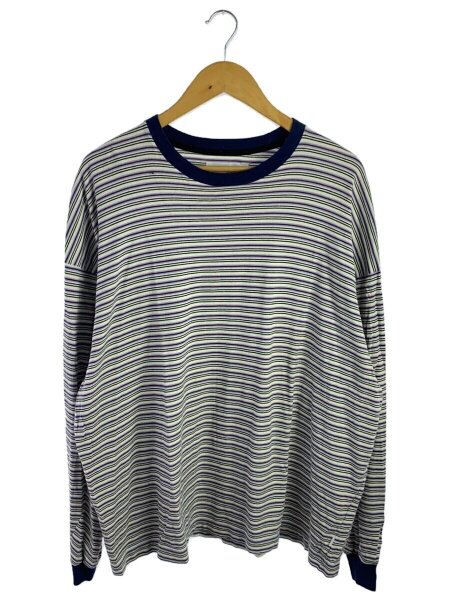 ROTOL(ロトル) / 長袖Tシャツ/3/コットン/WHT/ボーダー/R23SCHD25 