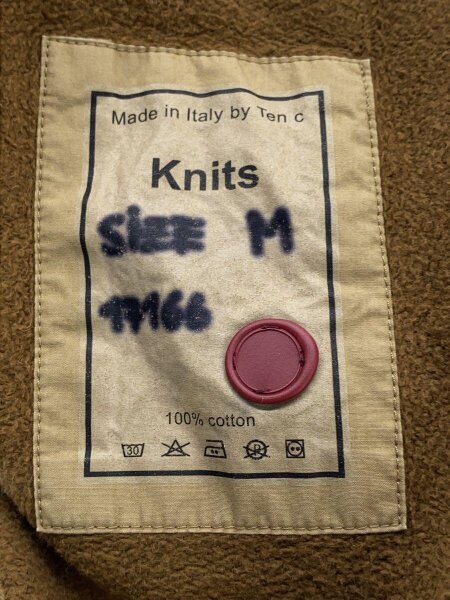 ten-c スウェット サイズM スウェット⁄M⁄コットン⁄KHK⁄⁄ 【公式通販】