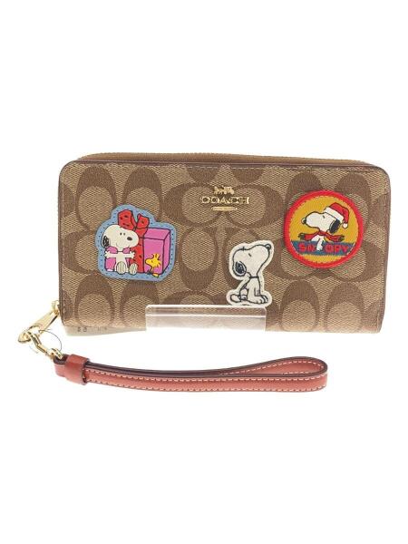 COACH 長財布 シグネチャー スヌーピー 【公式通販】
