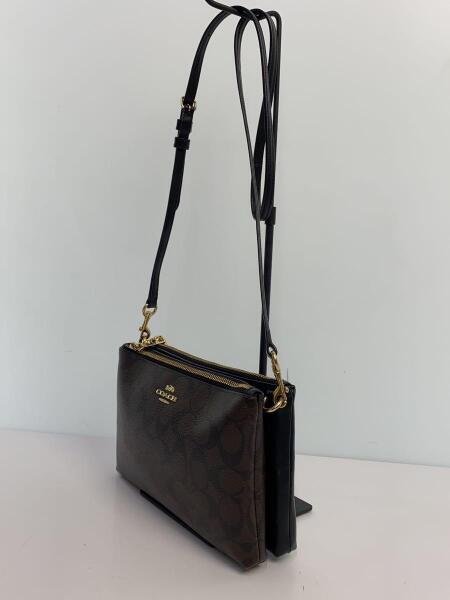 COACH(コーチ) / ショルダーバッグ/シグネチャー/PVC/ブラウン/総柄