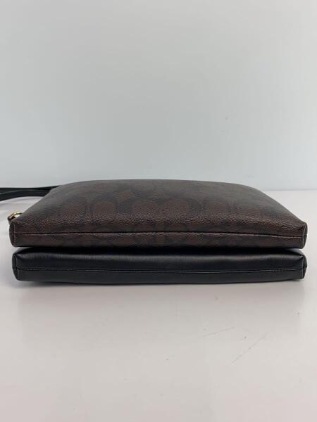 COACH(コーチ) / ショルダーバッグ/シグネチャー/PVC/ブラウン/総柄