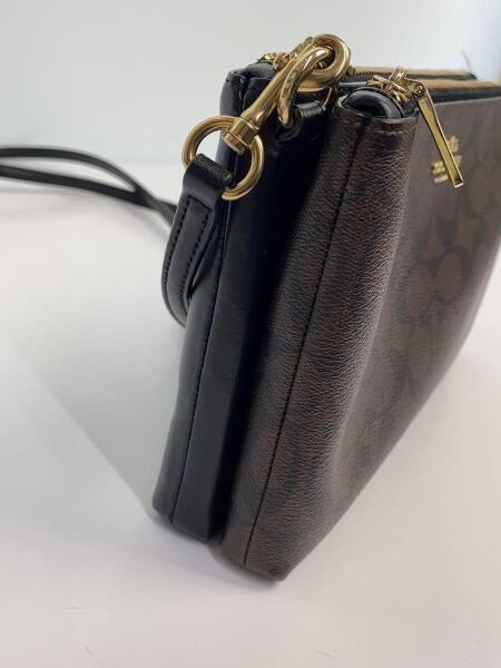 COACH / ショルダーバッグ/レザー/ブラウン/総柄/F58328 COACH(コーチ) / ショルダーバッグ/シグネチャー/PVC/ブラウン/総柄
