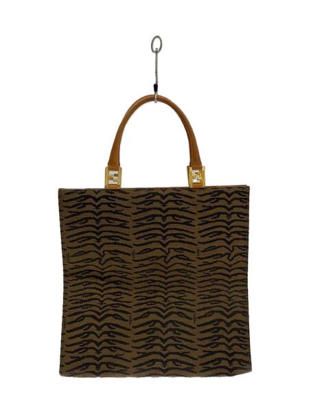 FENDI(フェンディ) / トートバッグ/トラ柄/ゼブラ/FF金具/キャンバス 