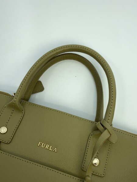 FURLA(フルラ) / ショルダーバッグ/ハンドバッグ/レザー/カーキ/無地 