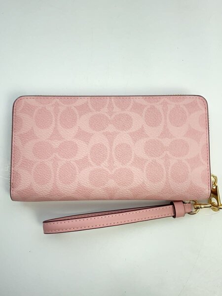 COACH ピンク レザー 長財布 【公式通販】
